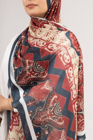 Digital Chiffon Scarf DS4127