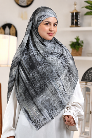 Khimar Malaysian Chiffon Printed DM1130