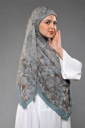 Khimar Malaysian Chiffon Printed DM1120