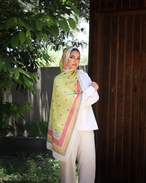 Digital Chiffon Scarf DS1265