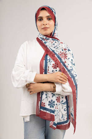 Digital Chiffon Scarf DS4128