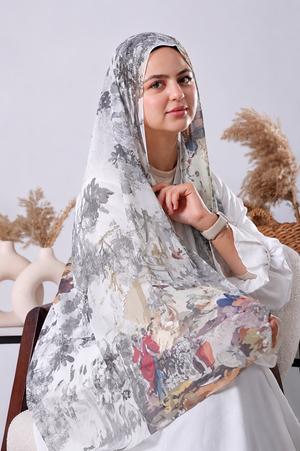 Dubita Satin Printed – Patterns - Print 14 – DS1114
