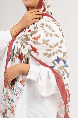 Digital Chiffon Scarf DS4108