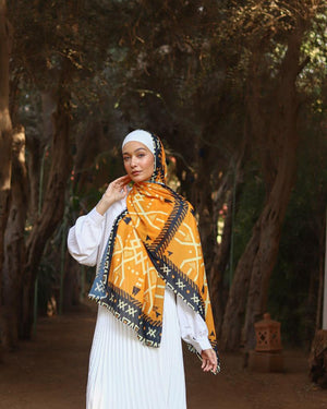 Digital Chiffon Scarf DS1233