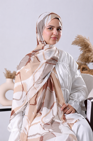 Dubita Satin Printed – Patterns - Print 25 – DS1125