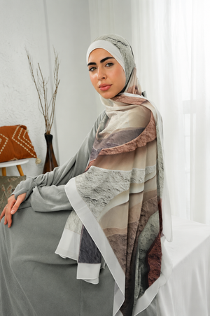 Digital Chiffon Scarf DS4278