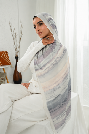 Digital Chiffon Scarf DS4273