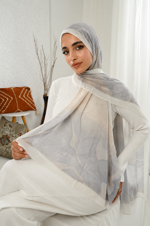 Digital Chiffon Scarf DS4270