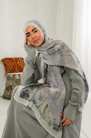 Digital Chiffon Scarf DS4263