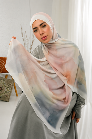 Digital Chiffon Scarf DS4262