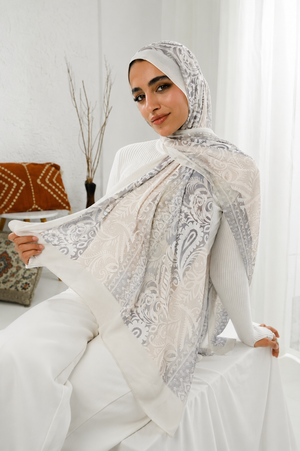Digital Chiffon Scarf DS4257