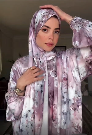 Satin Isdal – Patterns - Lilac Floral – 2012