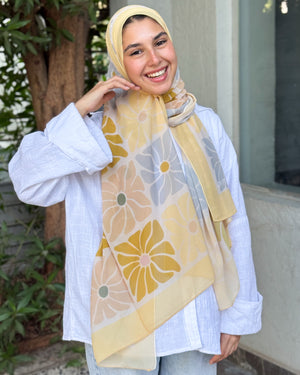 Digital Chiffon Scarf DS4226