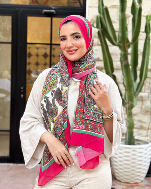 Digital Chiffon Scarf DS4208