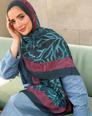 Digital Chiffon Scarf DS4194