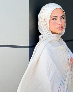 Twist of Lines Hijab – Designs - Design 18 – Twist 18