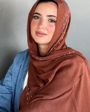 Twist of Lines Hijab – Designs - Design 08 – Twist 8