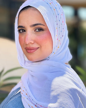 Twist of Lines Hijab – Designs - Design 09 – Twist 9