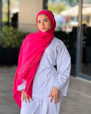 Twist of Lines Hijab – Designs - Design 16 – Twist 16