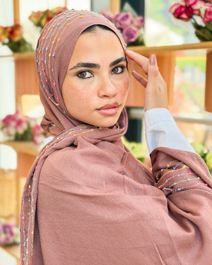 Twist of Lines Hijab – Designs - Design 04 – Twist 4