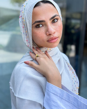 Twist of Lines Hijab – Designs - Design 24 – Twist 24