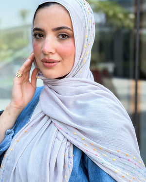 Twist of Lines Hijab – Designs - Design 20 – Twist 20