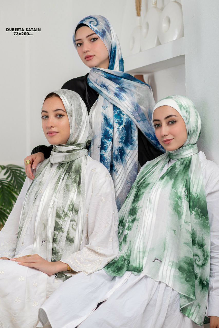 Dubita Satin printed