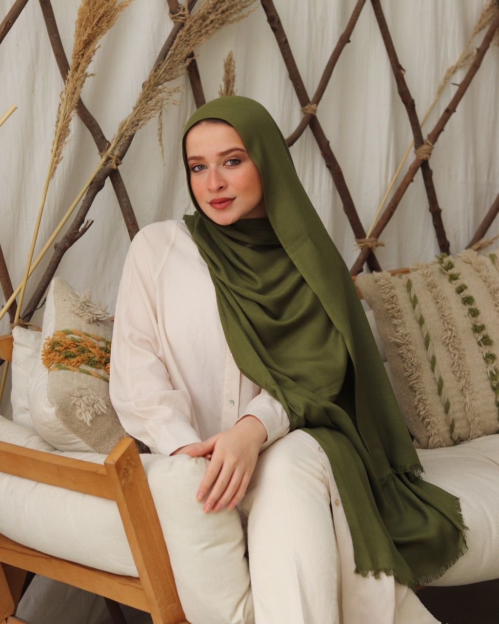 Ash Cotton Scarves