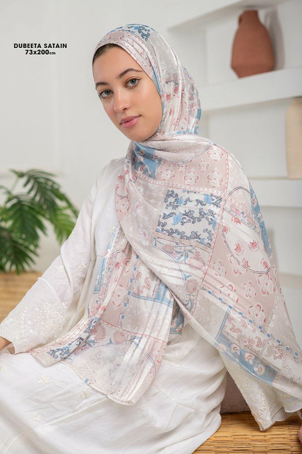 Dubita Satin printed