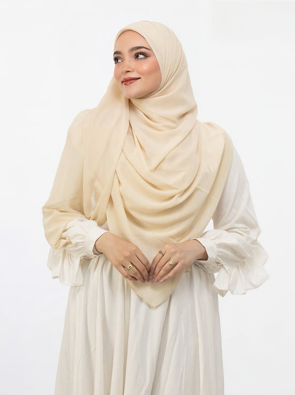 Khimar Malaysian Chiffon.