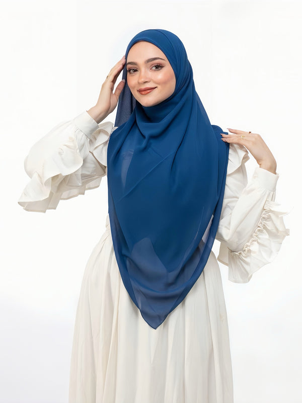 Khimar Malaysian Chiffon.