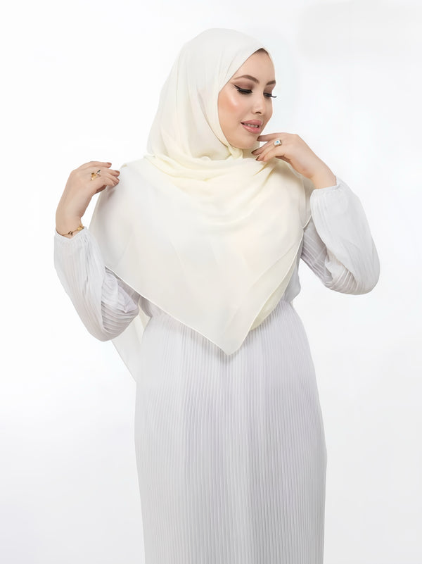 Khimar Malaysian Chiffon.