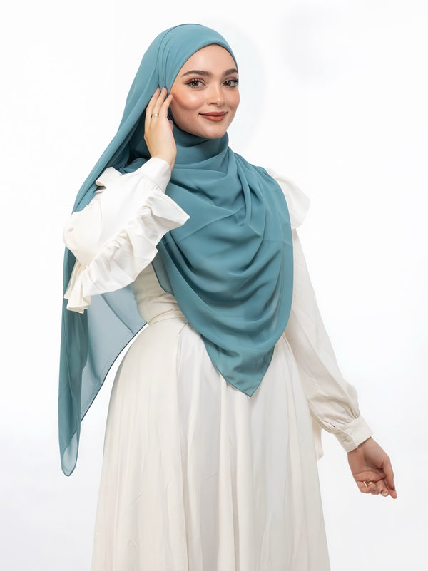 Khimar Malaysian Chiffon.