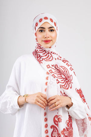 Digital Chiffon Scarf DS4169