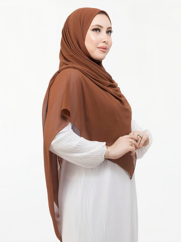 Khimar Malaysian Chiffon.