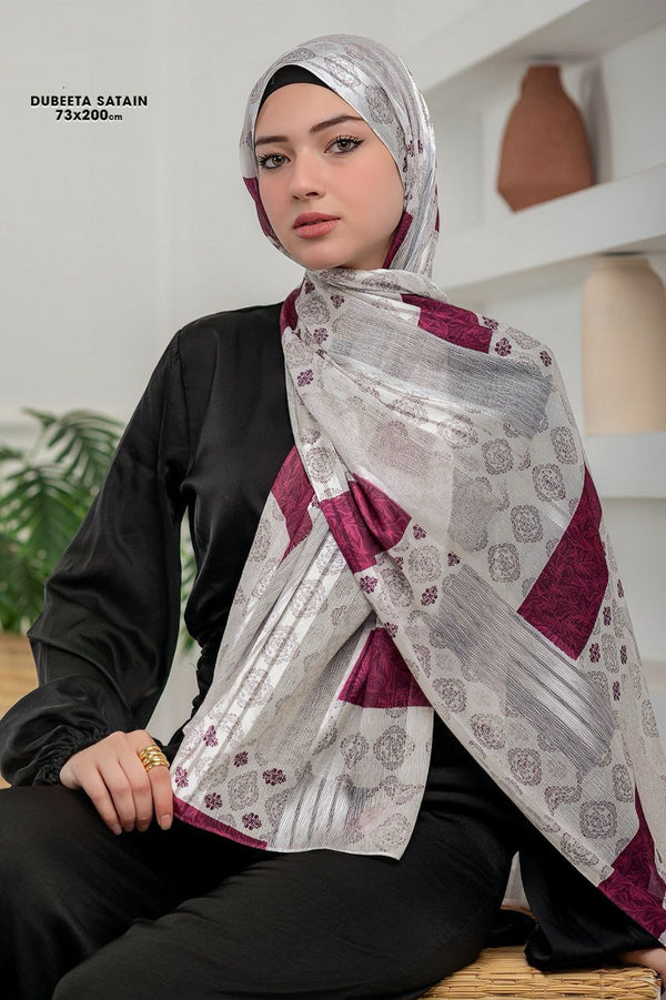 Dubita Satin printed