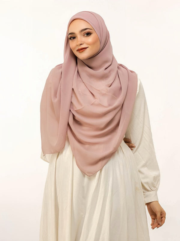 Khimar Malaysian Chiffon.