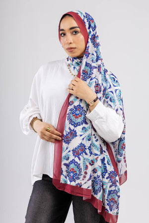 Digital Chiffon Scarf DS4110