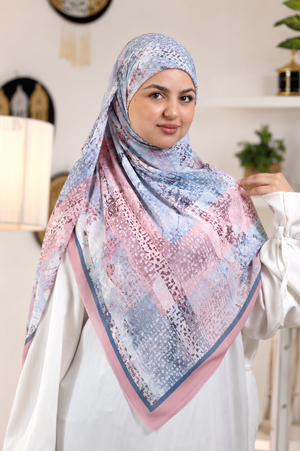 Khimar Malaysian Chiffon Printed DM1110