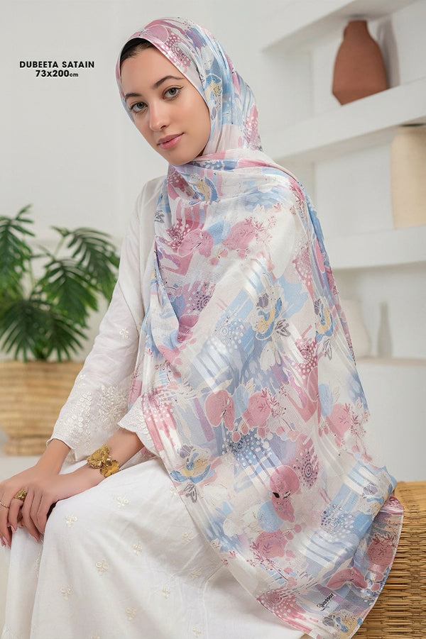 Dubita Satin printed