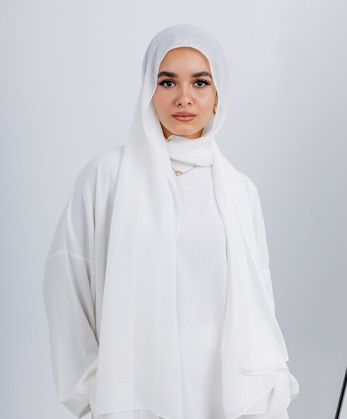 طرحة شيفون مموجة