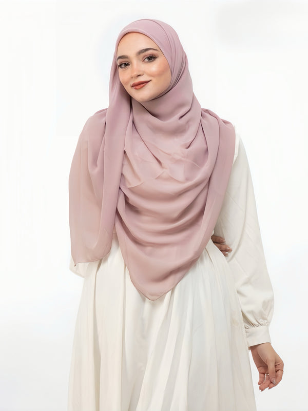 Khimar Malaysian Chiffon.