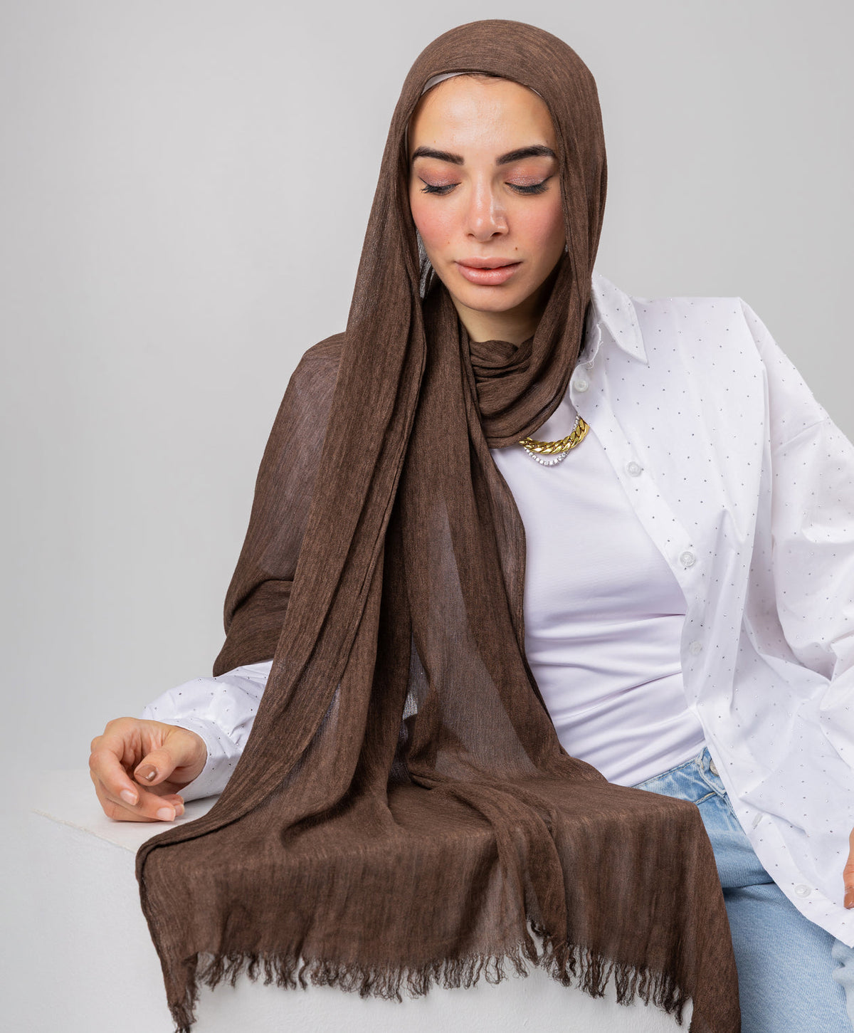Marble Linen Scarf – Colors - Color 04 – ML1004