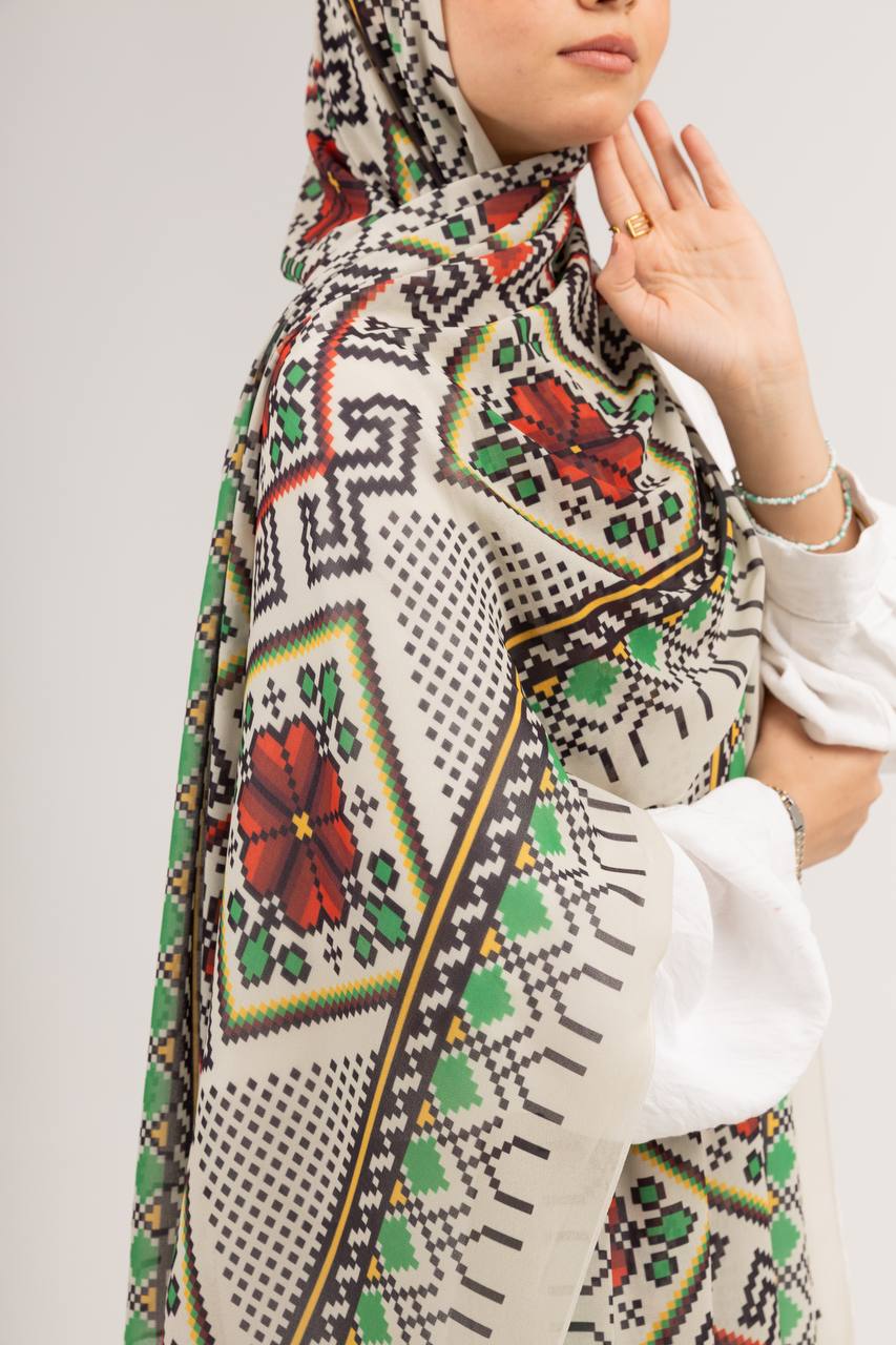 Digital Chiffon Scarf DS4121
