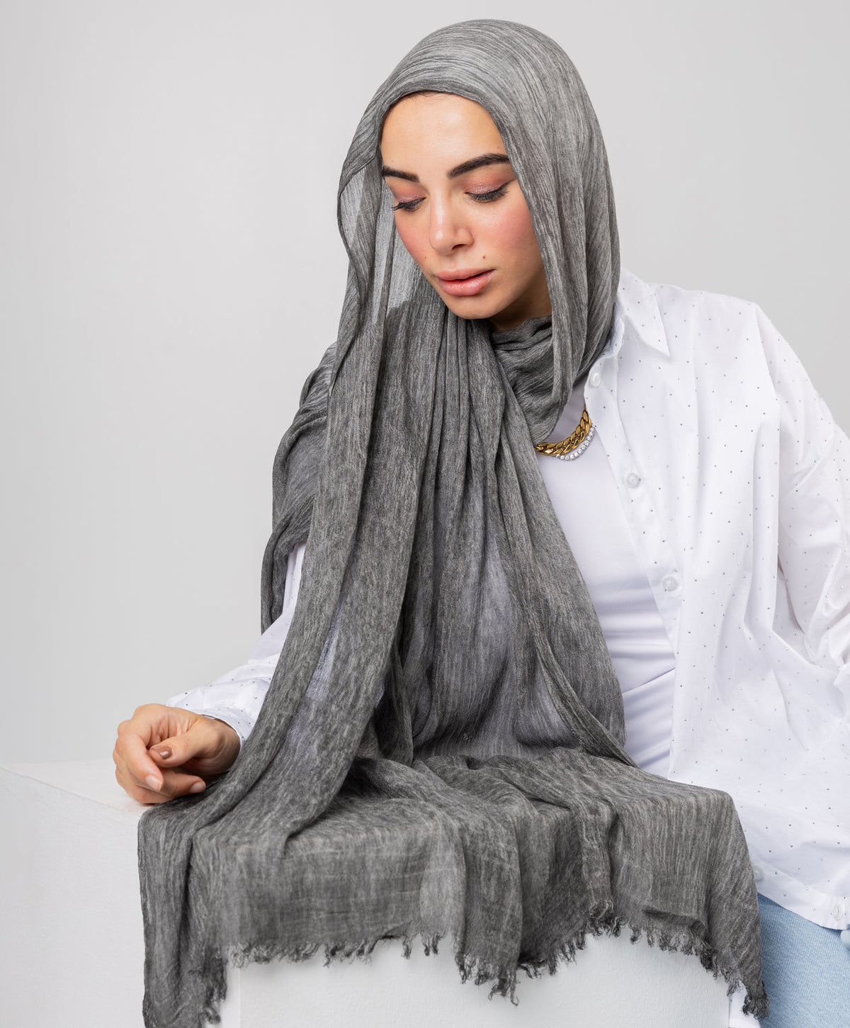 Marble Linen Scarf – Colors - Color 05 – ML1005