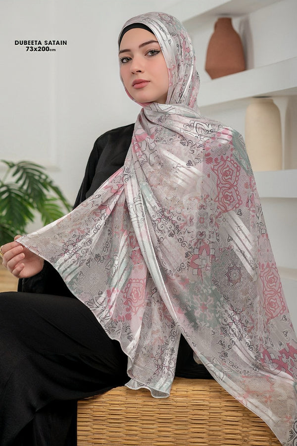 Dubita Satin printed