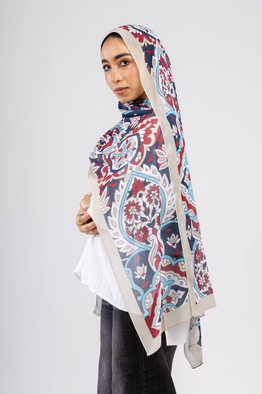 Digital Chiffon Scarf DS4145