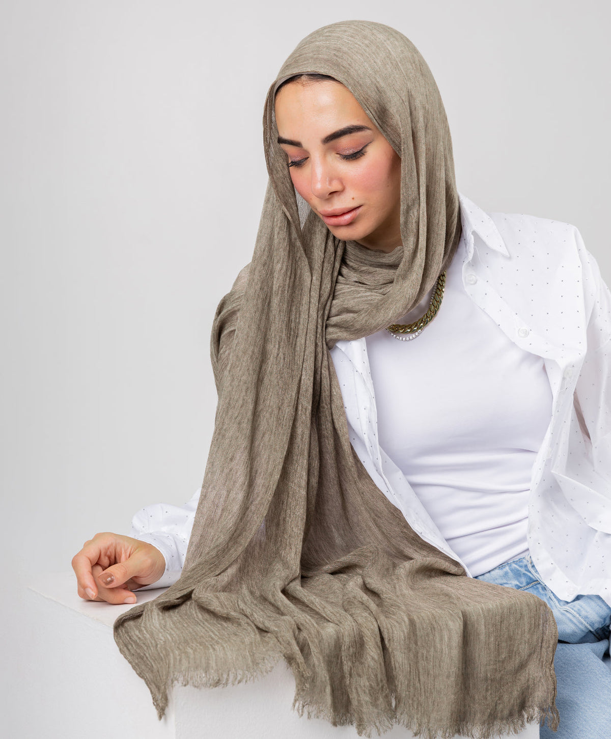 Marble Linen Scarf – Colors - Color 03 – ML1003