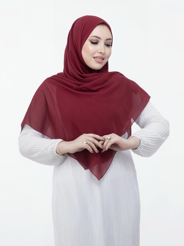 Khimar Malaysian Chiffon.