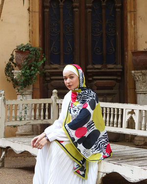 Digital Chiffon Scarf DS1236